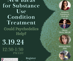 New Ideas for Substance Use Condition Treatment image
