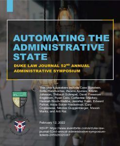 Automating the Administrative State image