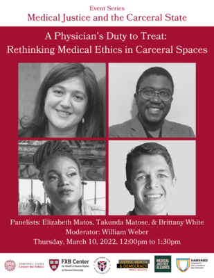 A Physician’s Duty to Treat: Rethinking Medical Ethics in Carceral Spaces image