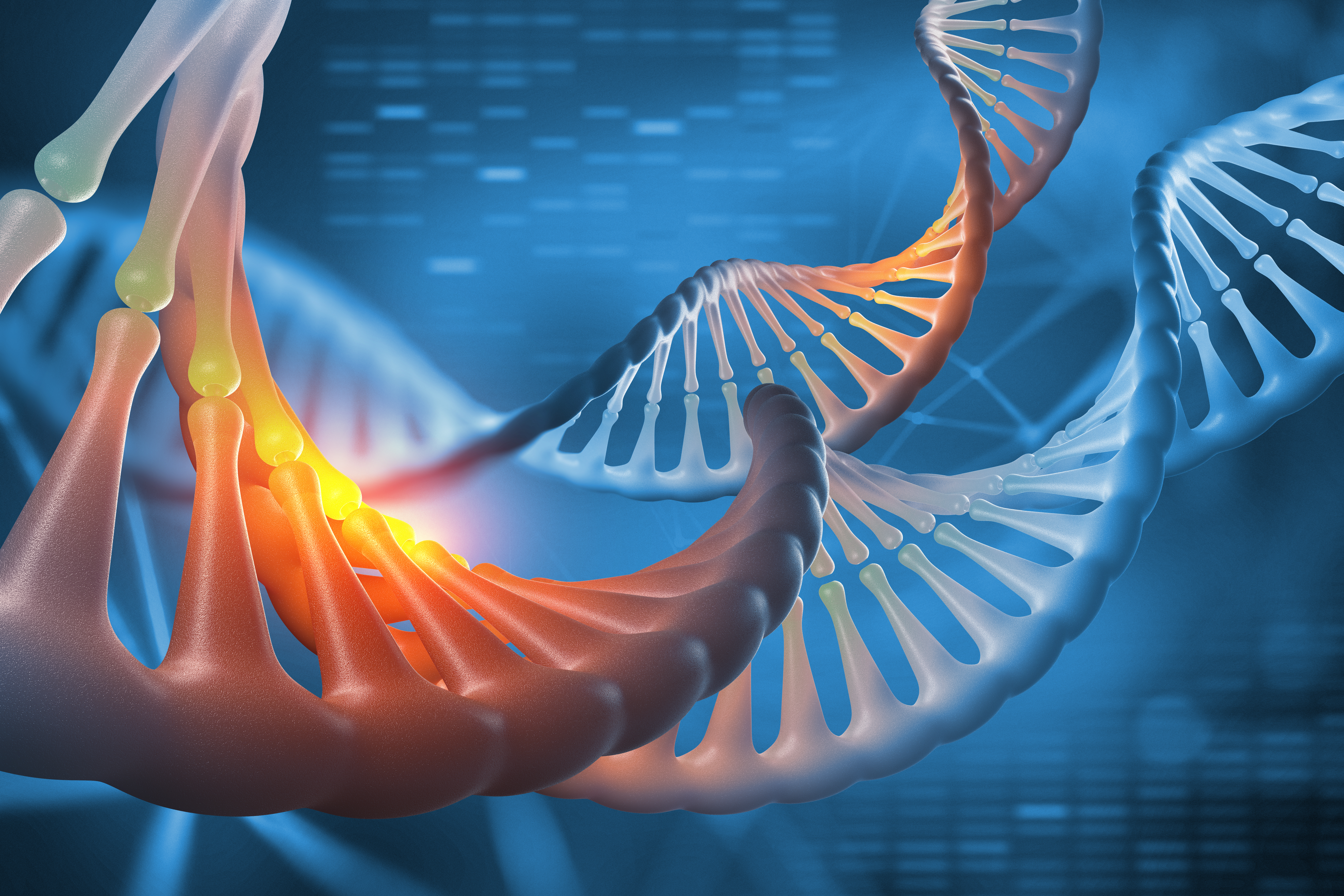 Graphic of DNA