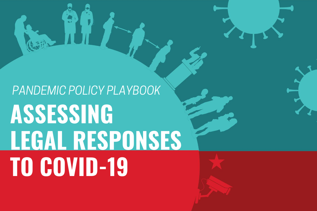 Assessing legal responses to COVID-19 graphic.