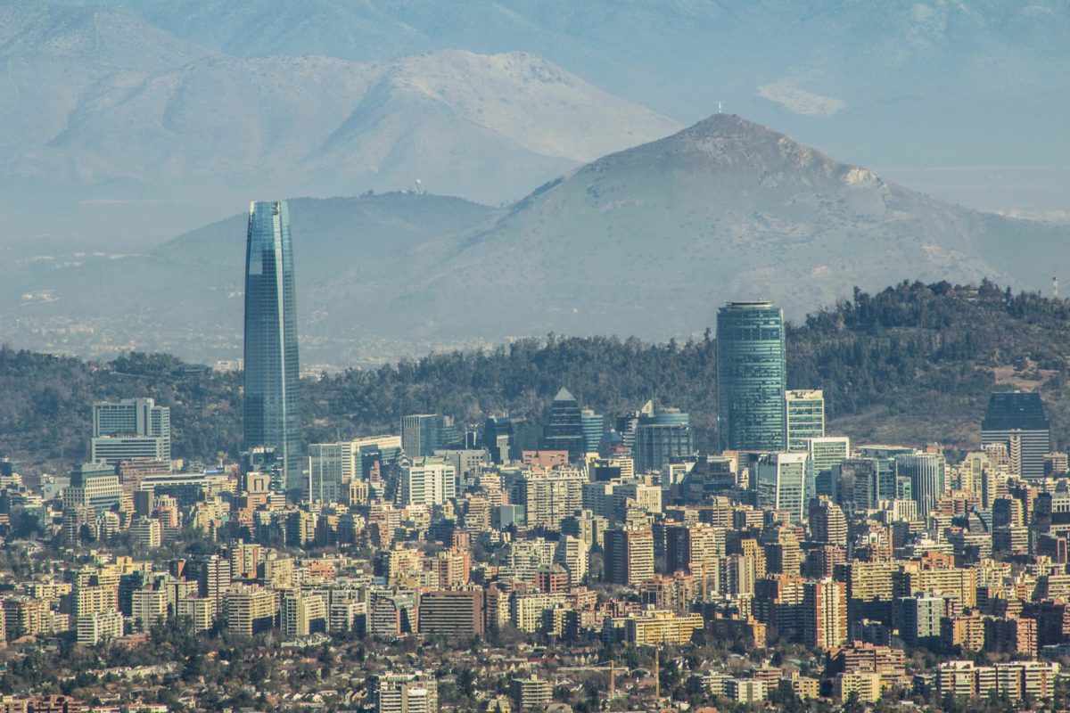 Downtown Santiago, Chile.