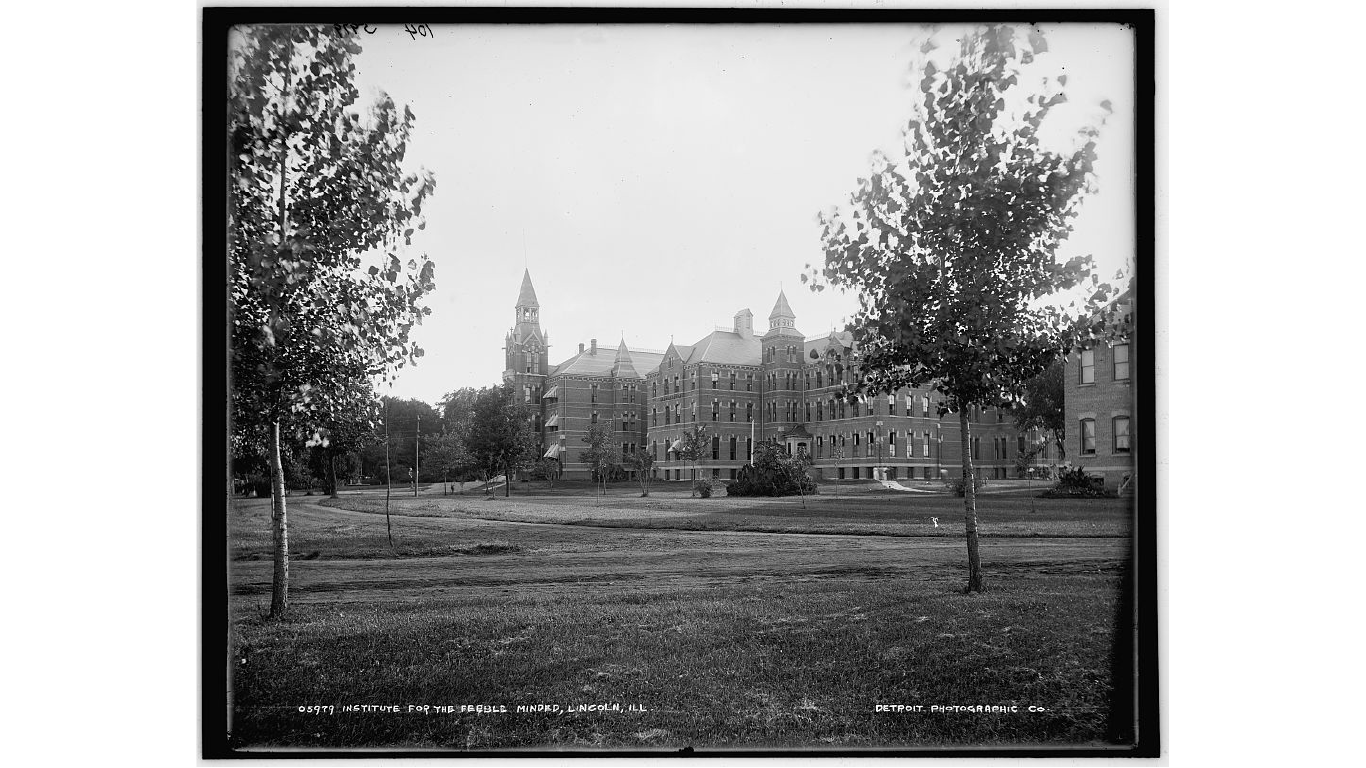 (Institute for the feeble-minded, Lincoln, Ill. / Library of Congress)