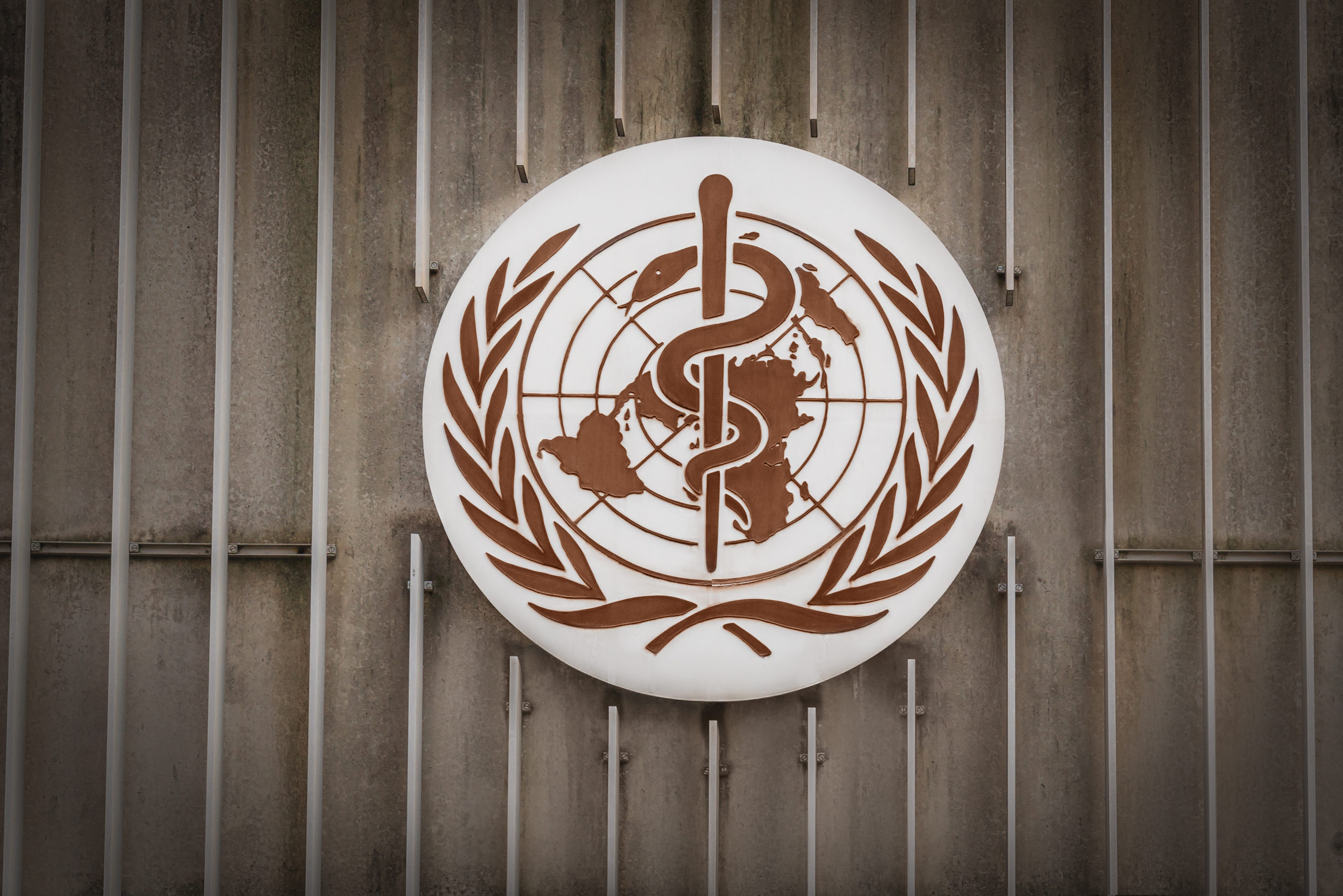 Geneva, Switzerland - December 03, 2019: World Health Organization (WHO / OMS).