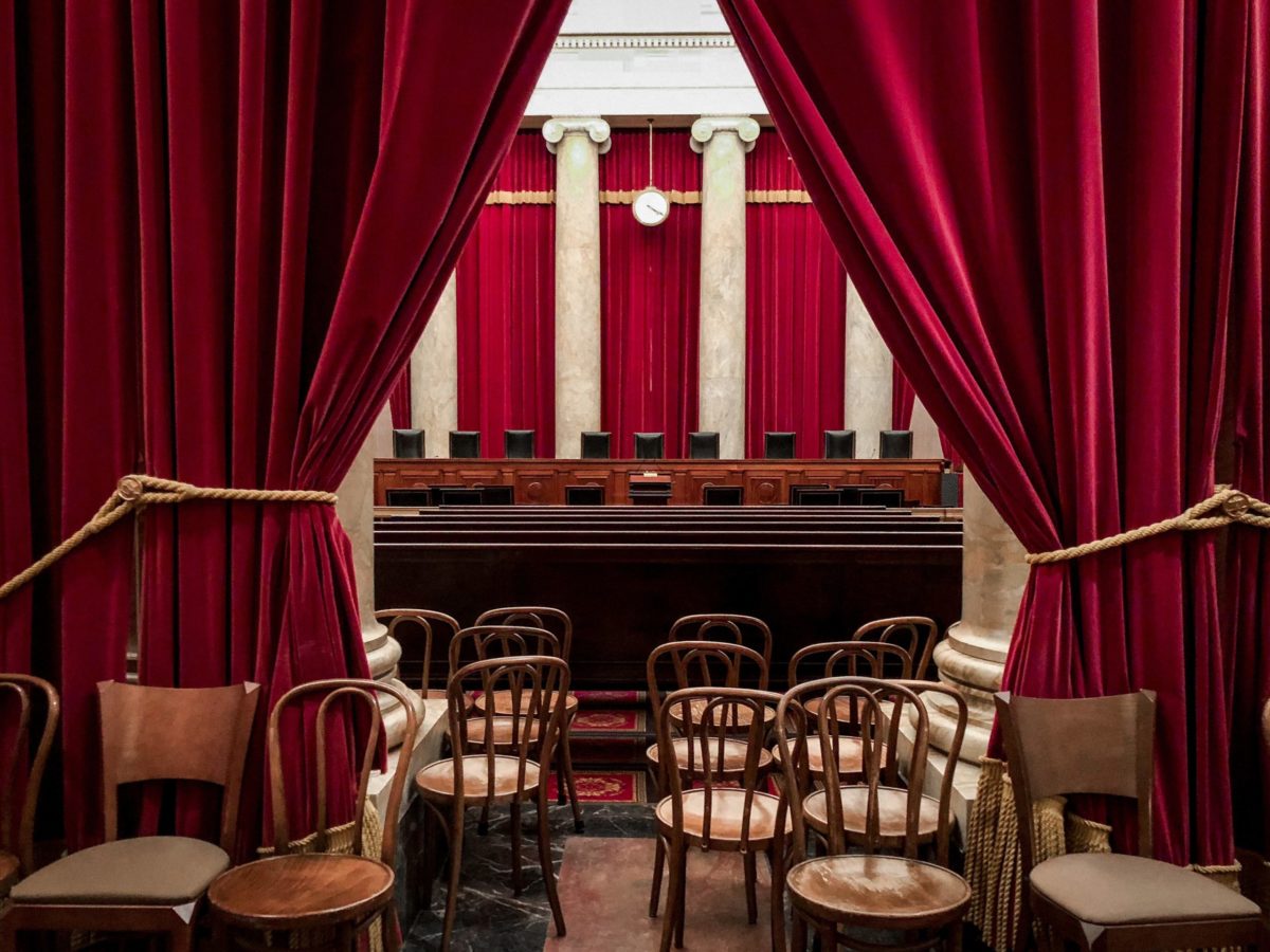 U.S. Supreme Court interior.