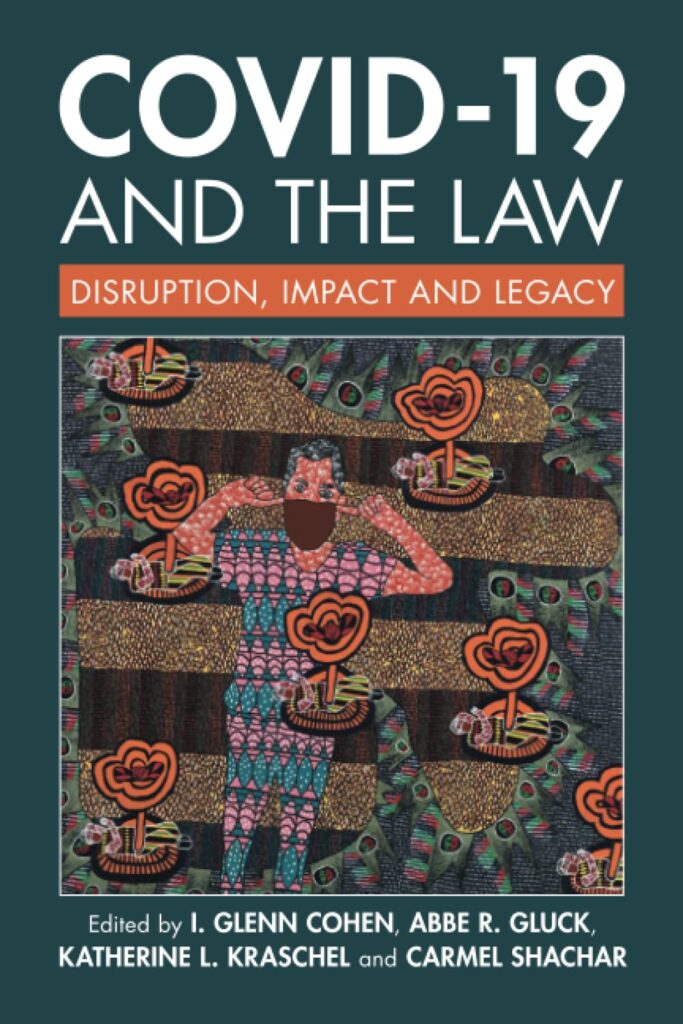 COVID-19 and the Law book cover.