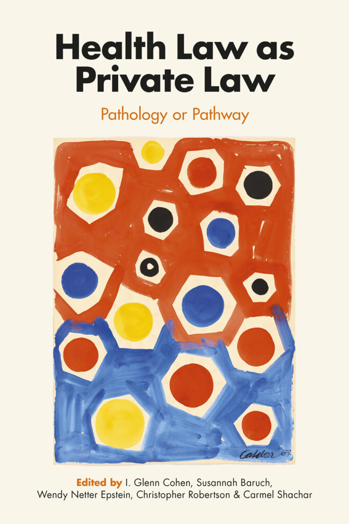 Health Law as Private Law book cover.
